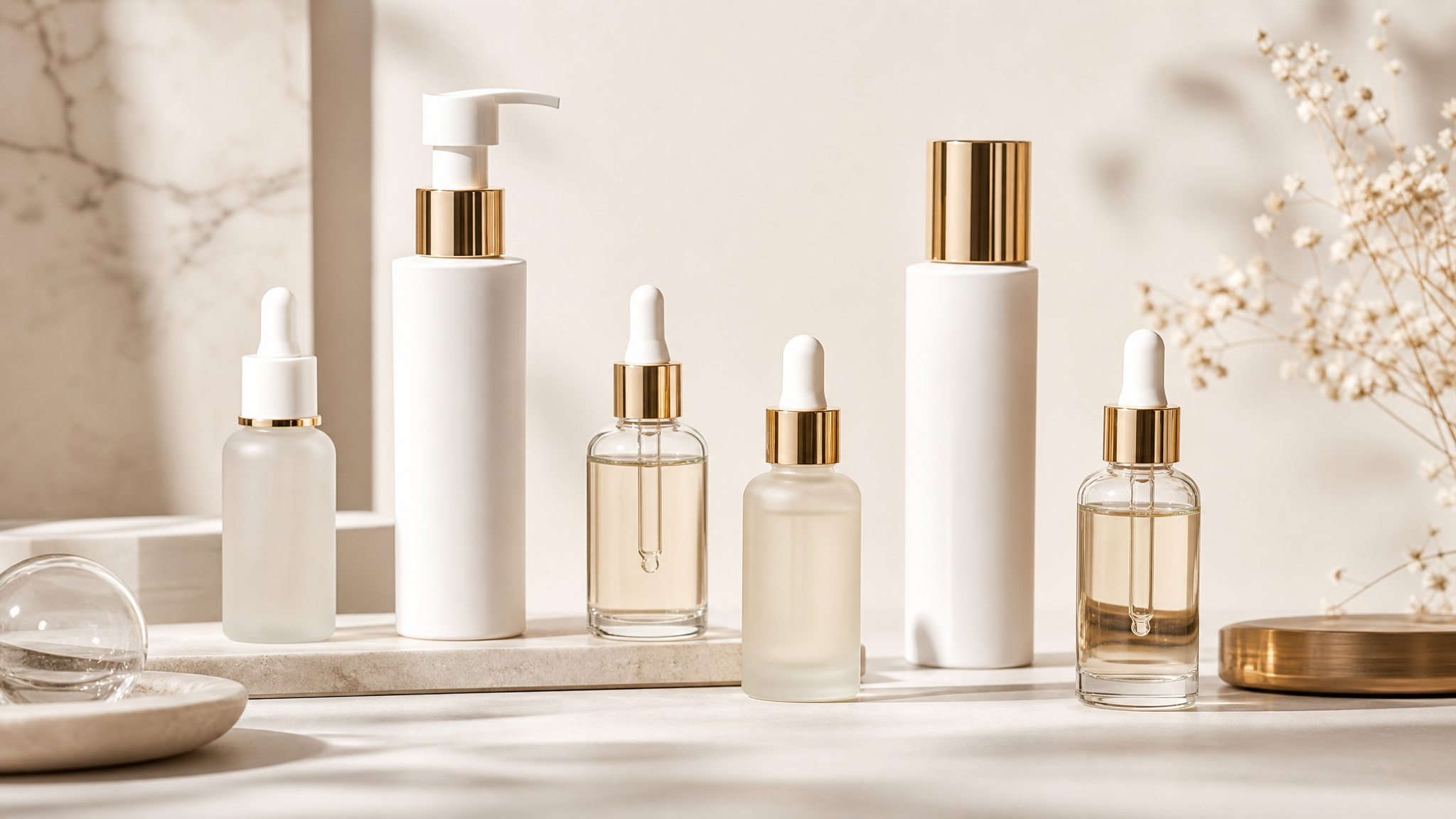 Премиальная трихологическая косметика DSD de Luxe — clinical luxury still life